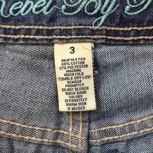 Rebel By Right NWT Ex-Boyfriend Distressed Skinny - Picture 6 of 8